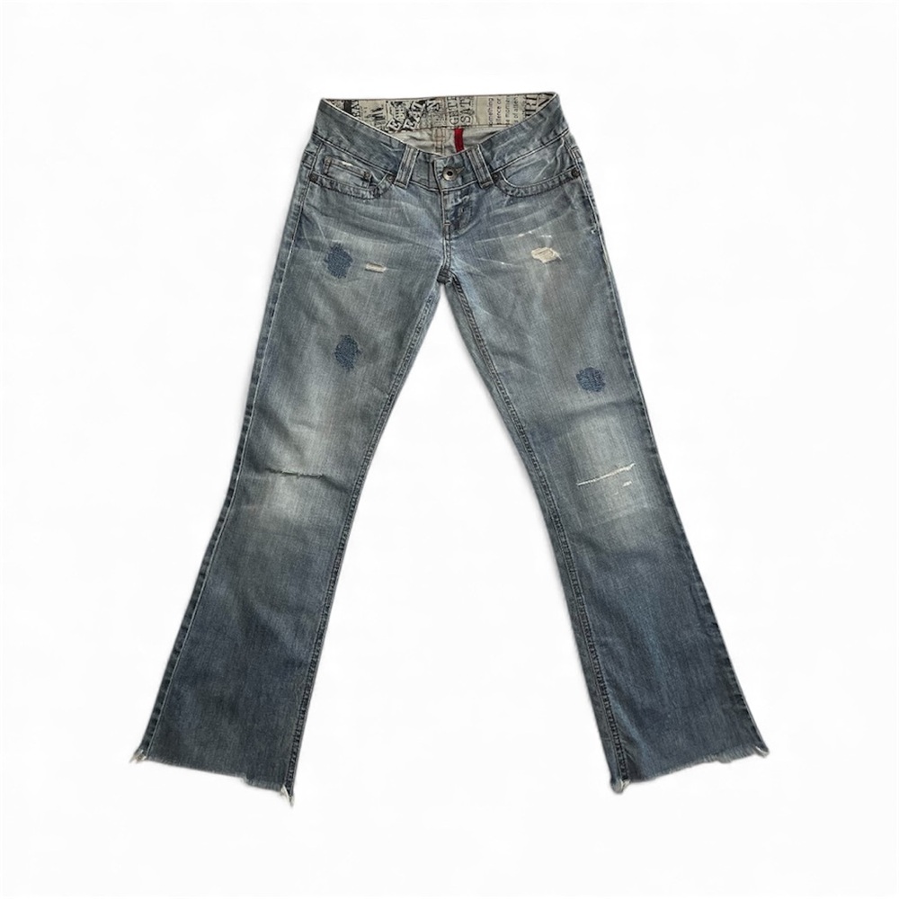 Guess Jeans Daredevil Bootcut Vintage Beautifully distressed size 26